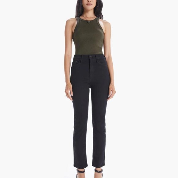 MOTHER Denim - Mother High Waisted Rider Ankle Size 31 Not Guilty